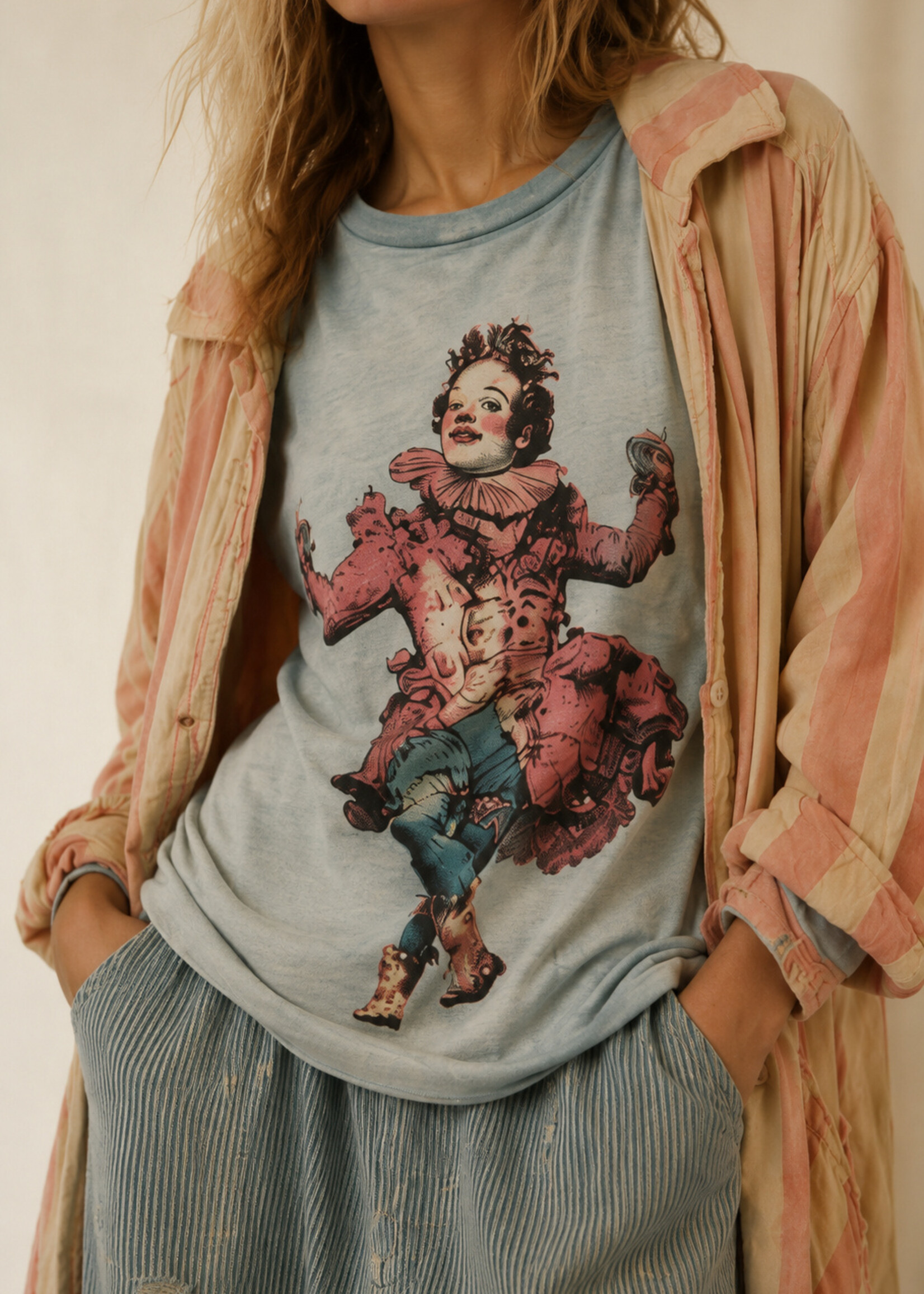 Jaded Gypsy Clothing Moon Dance Tee Joker of Love