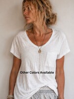 Jaded Gypsy Clothing Moon Dance V-Neck Tee