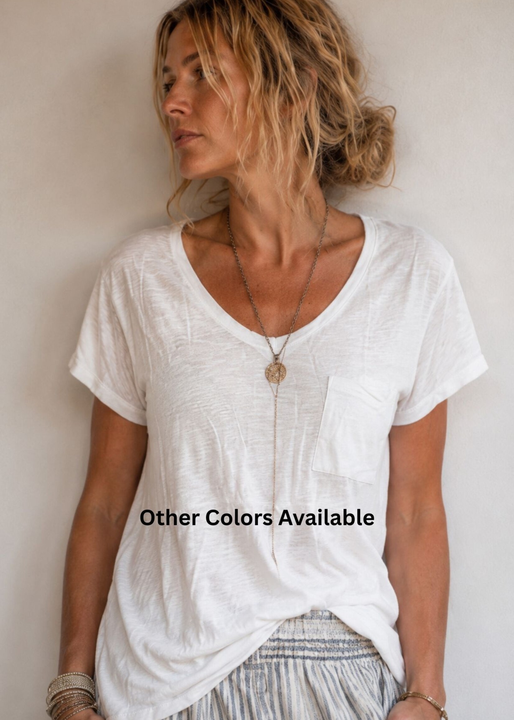Jaded Gypsy Clothing Moon Dance V-Neck Tee