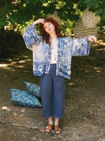 Market of Stars Let the Light in Pixie Duster w/ Blue Delft Toile