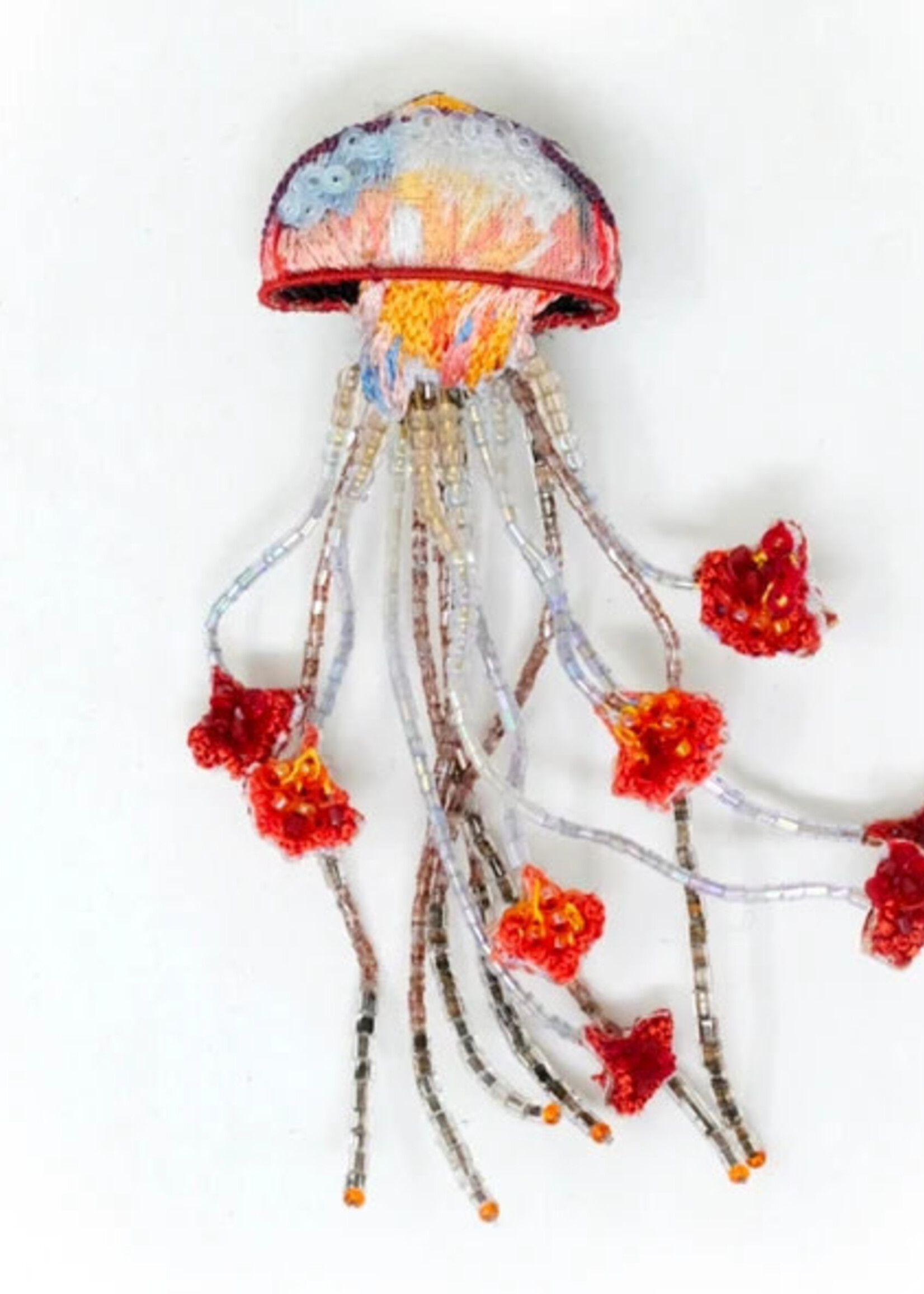 Trovelore Sea Nettle Jellyfish Brooch Pin PREORDER