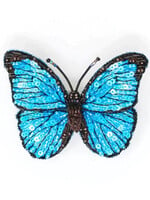 Trovelore Blue Morpho Brooch Pin PREORDER