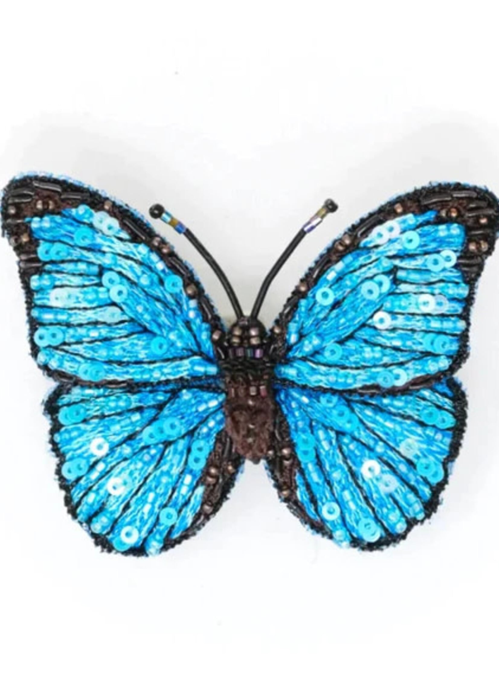 Trovelore Blue Morpho Brooch Pin PREORDER