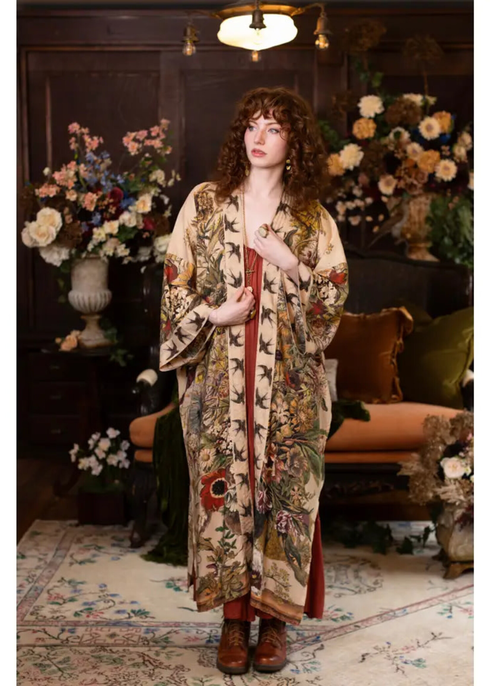 Market of Stars Golden Hour Opera Duster Kimono