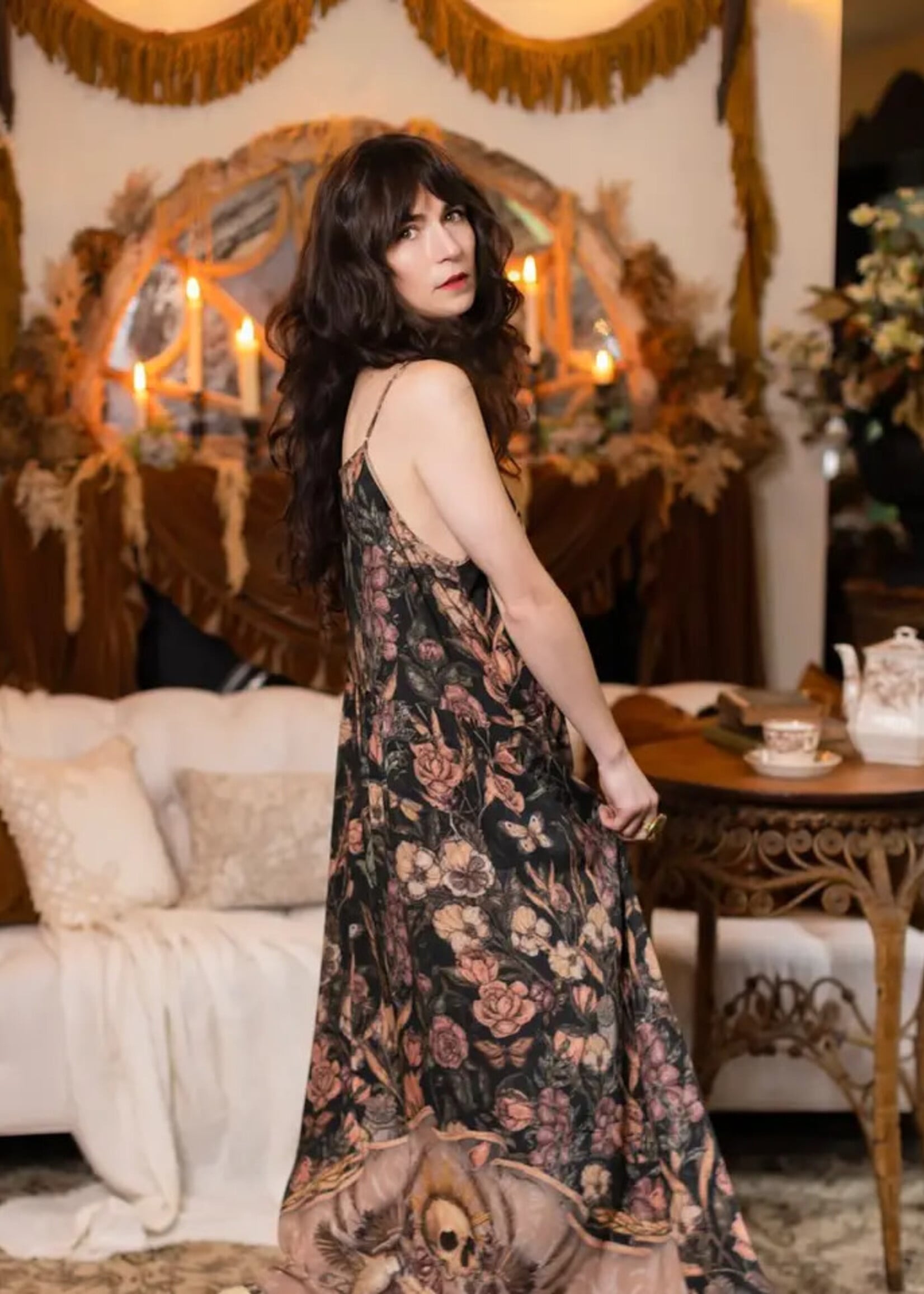 Market of Stars Momento Boheme Maxi Slip Dress