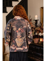 Market of Stars Heart of Gold Fleece Jacket Cardigan