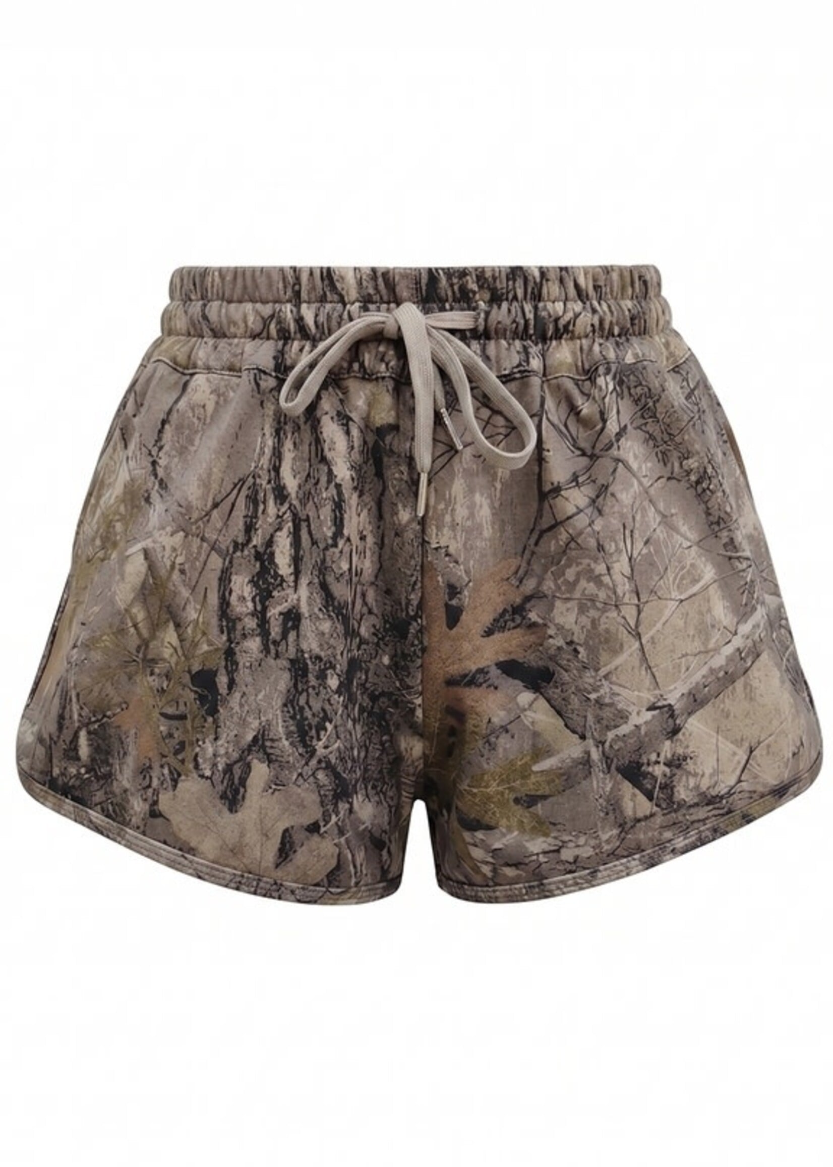 BUCKETLIST Tree Camo Drawstring Dolphin Short