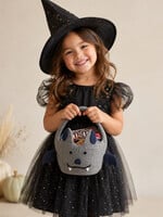 Felted Bat Trick-or-Treat Basket