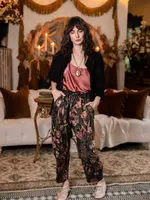 Market of Stars Momento Linen Crop Artist Pant