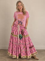 House of Jaded Gypsy Dune Light Skirt Faded Rose One Size