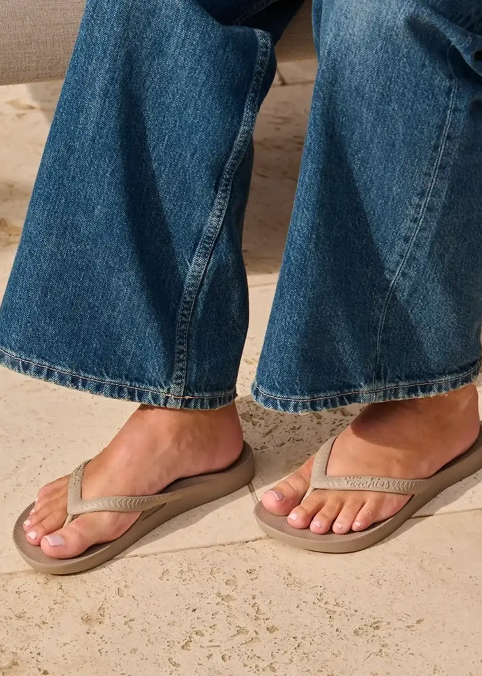 Archies Footwear Arch Support Flip Flops – Colored & Crystal Collection