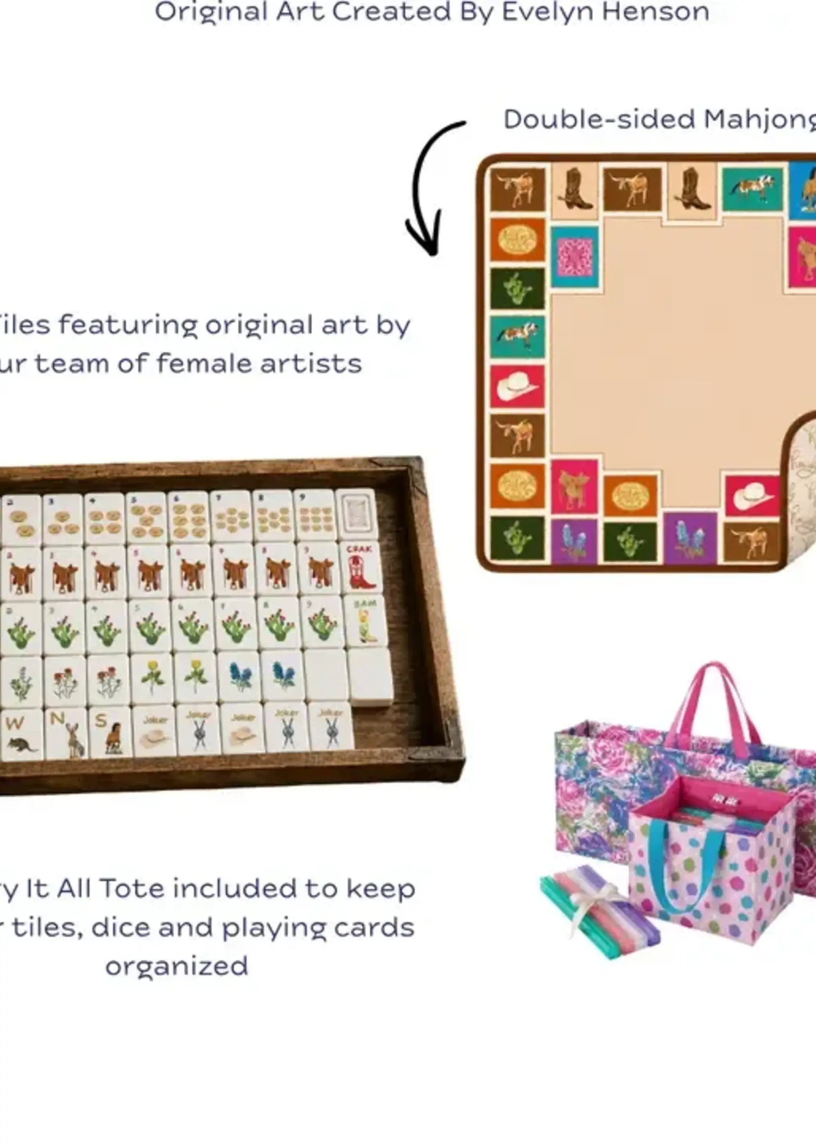 Keva Out West Mahjong Kit