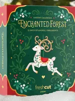 Enchanted Forest 12 Day Advent Calendar Ornament Gift Set