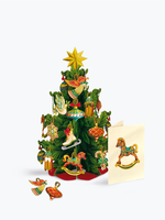Christmas Tree w/Ornaments Pop Up Card