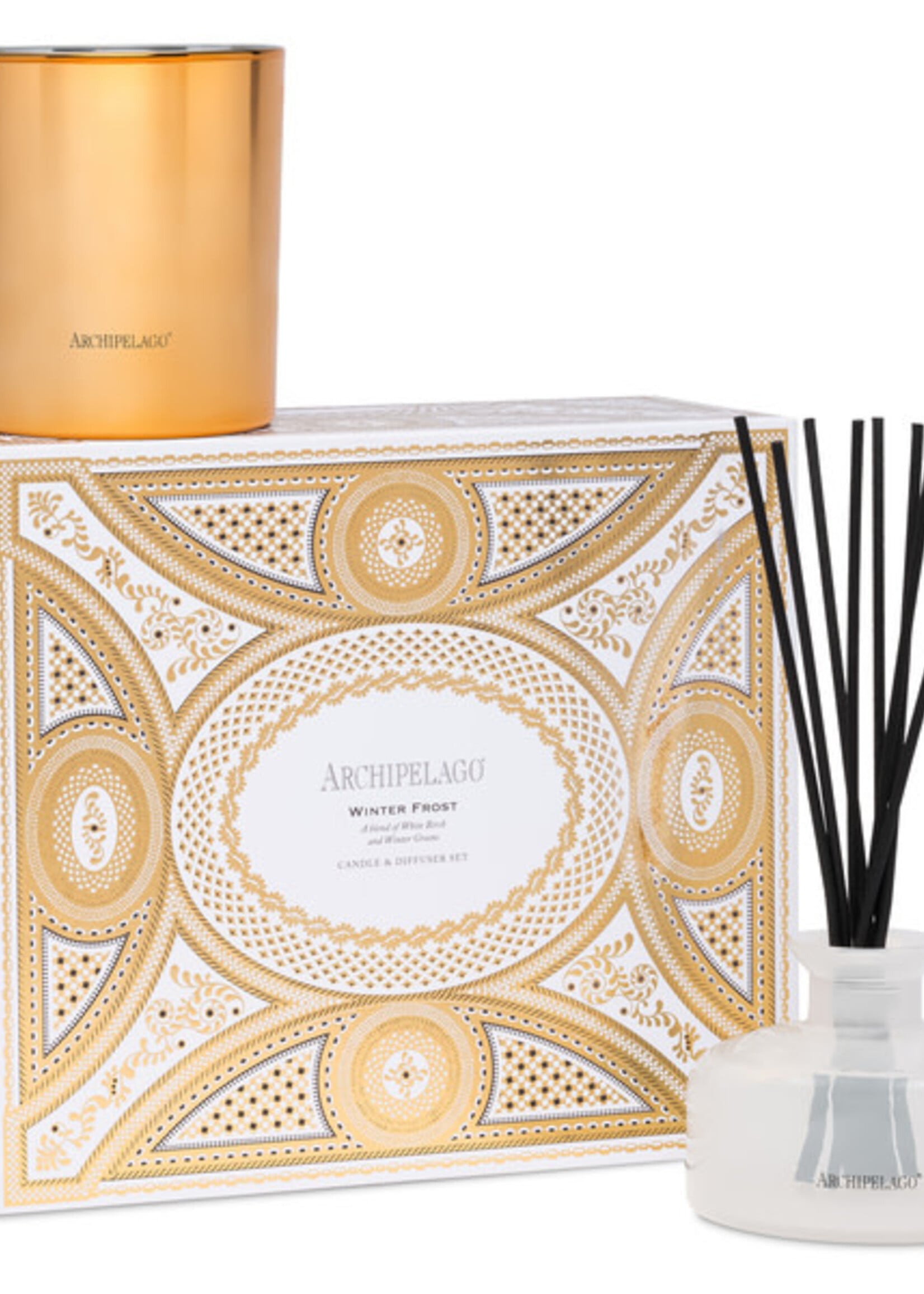 Archipelago Botanicals Winter Frost Candle & Diffuser Gift Set