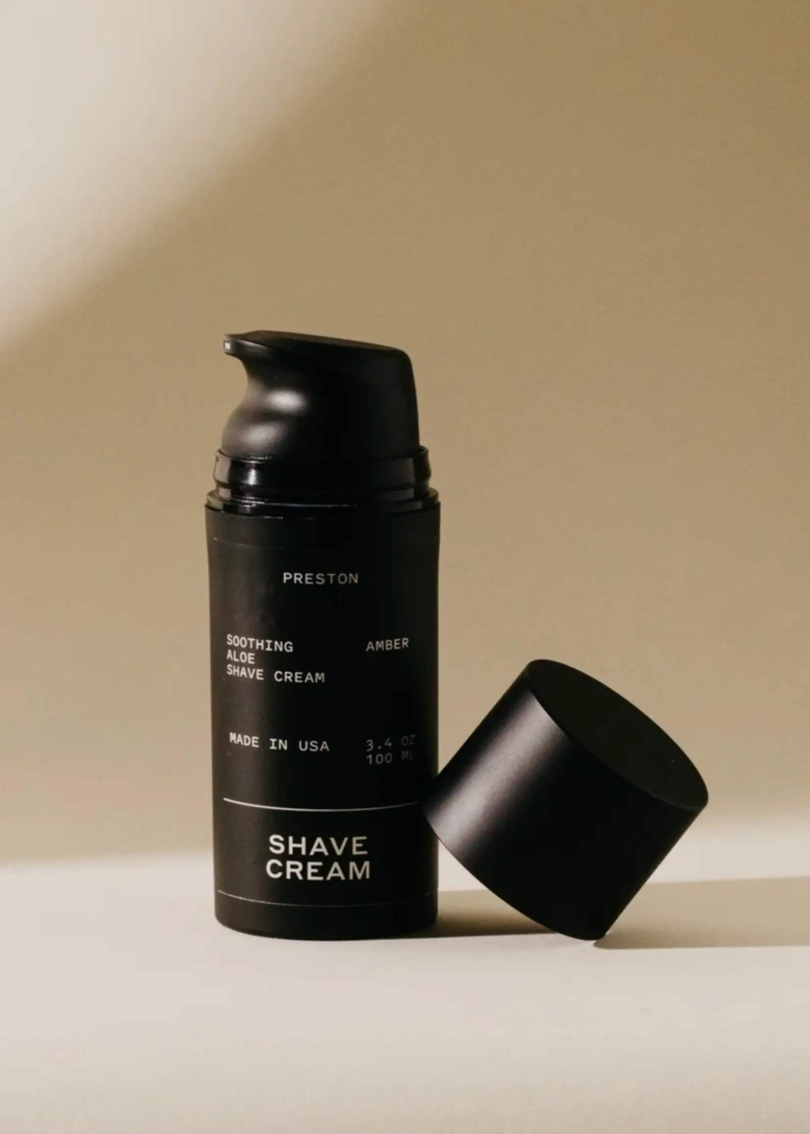 Honey Hills Farm Preston Grooming Shave Cream Amber & Sea Salt