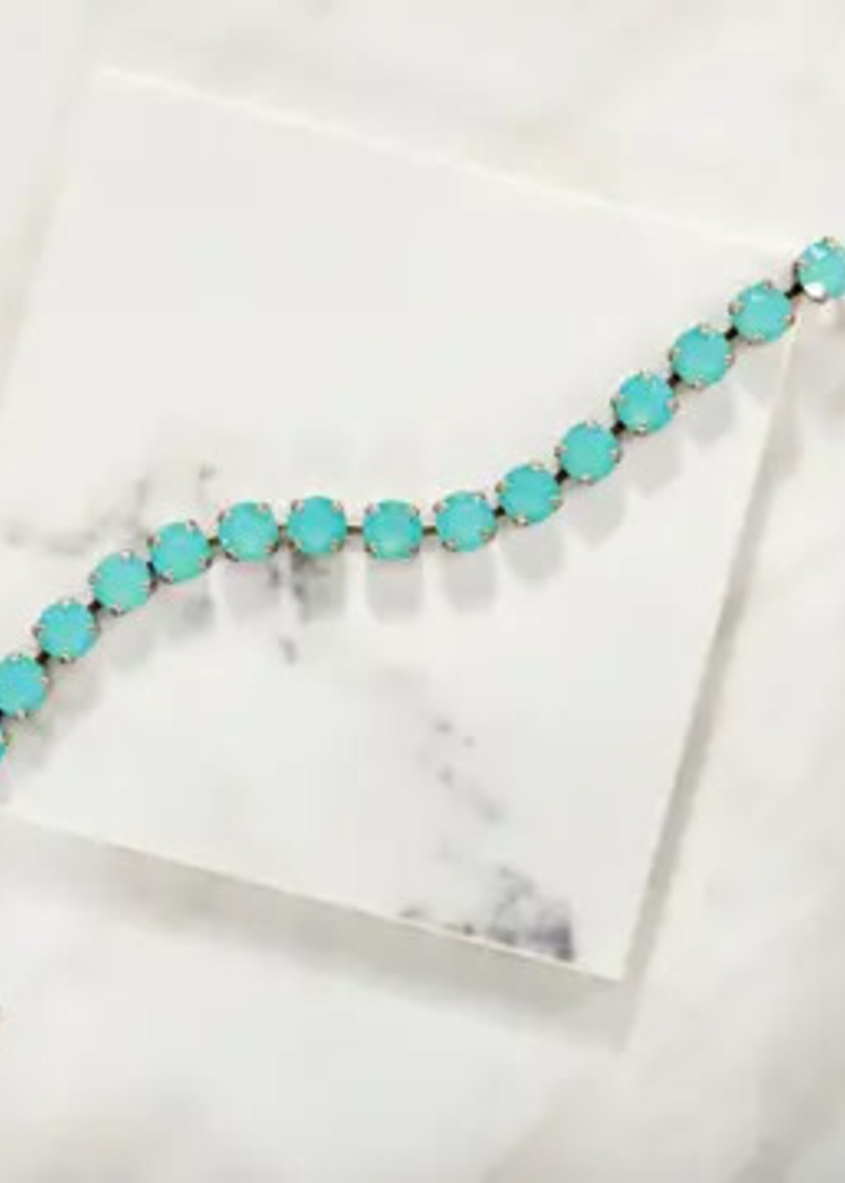 Tova Izzy Bracelet Pacific Opal Antique Silver