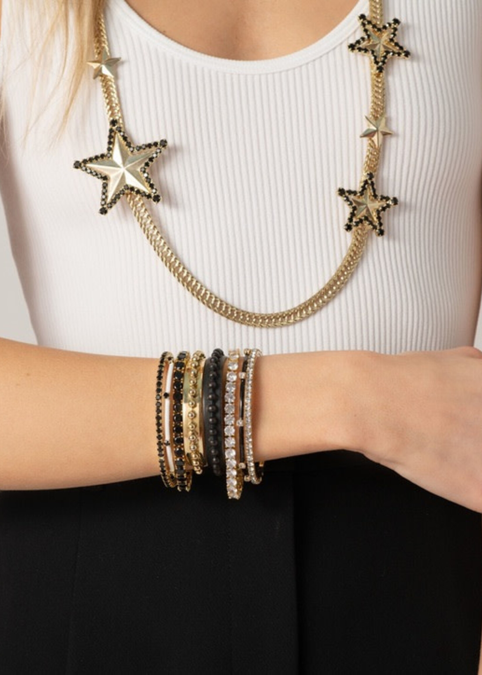 Tova Georgianna Cuff Bracelet Antique Silver