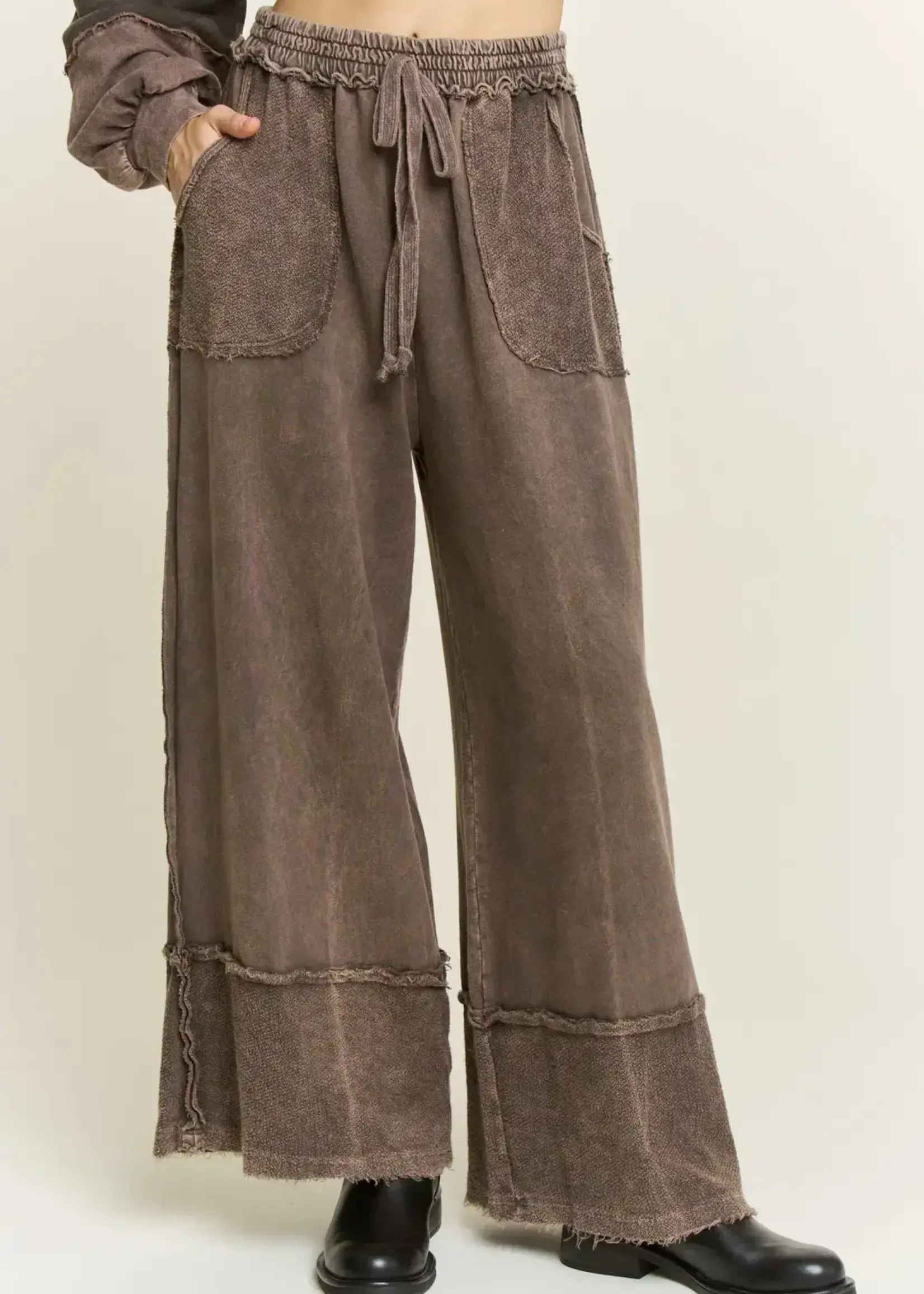 jHer Wide Leg Pant Ash Oak