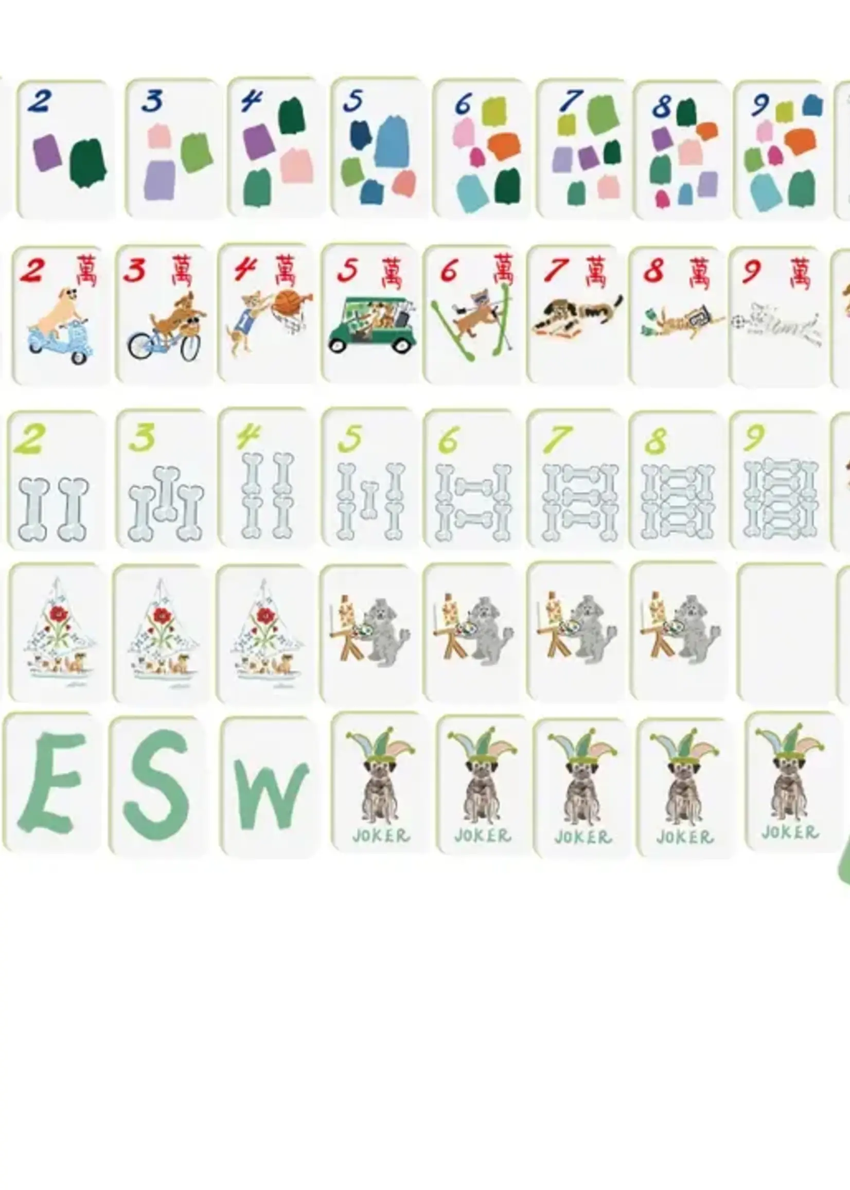 Keva Doggie Dog Mahjong Kit PREORDER 11/26