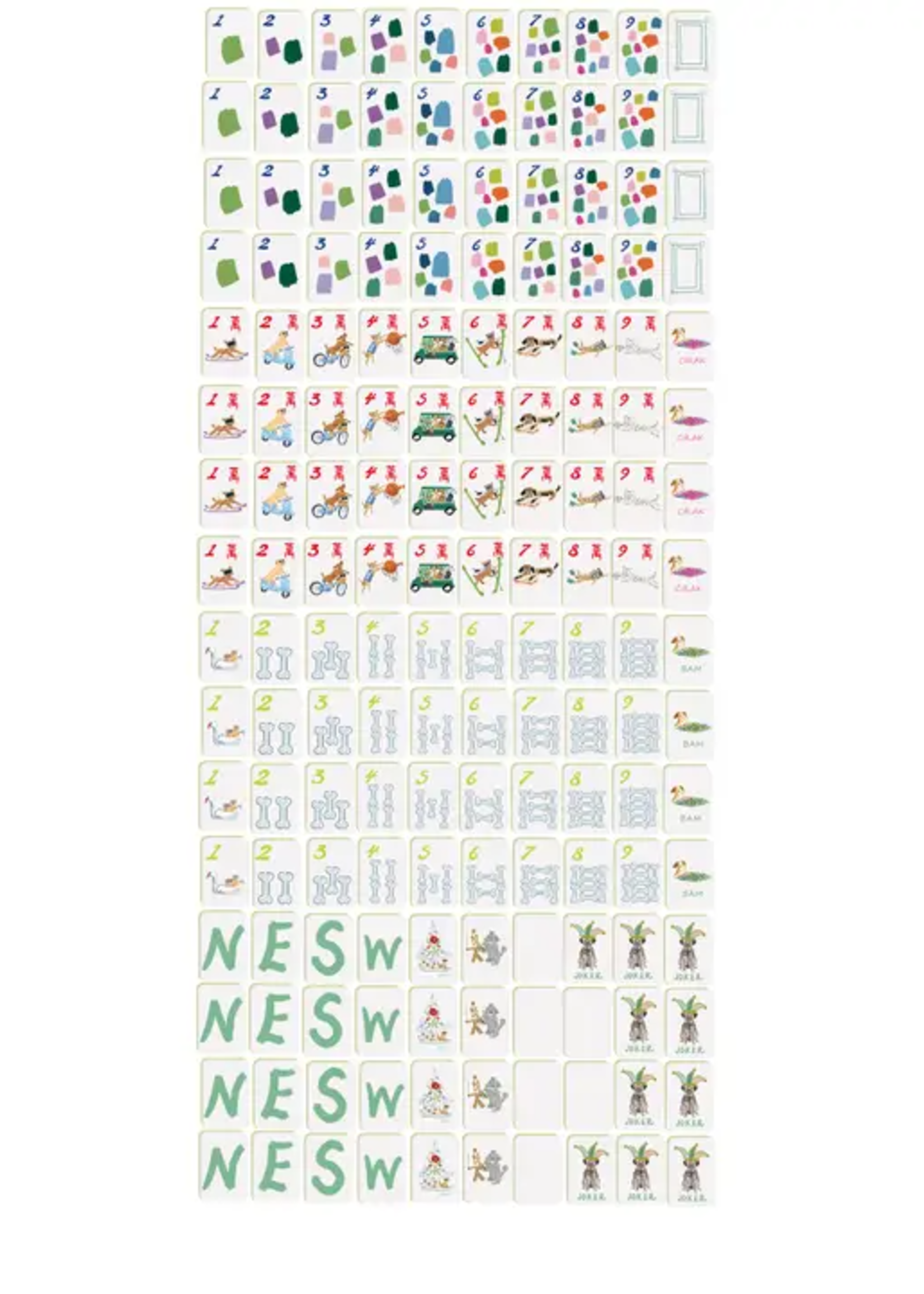 Keva Doggie Dog Mahjong Kit PREORDER 11/26