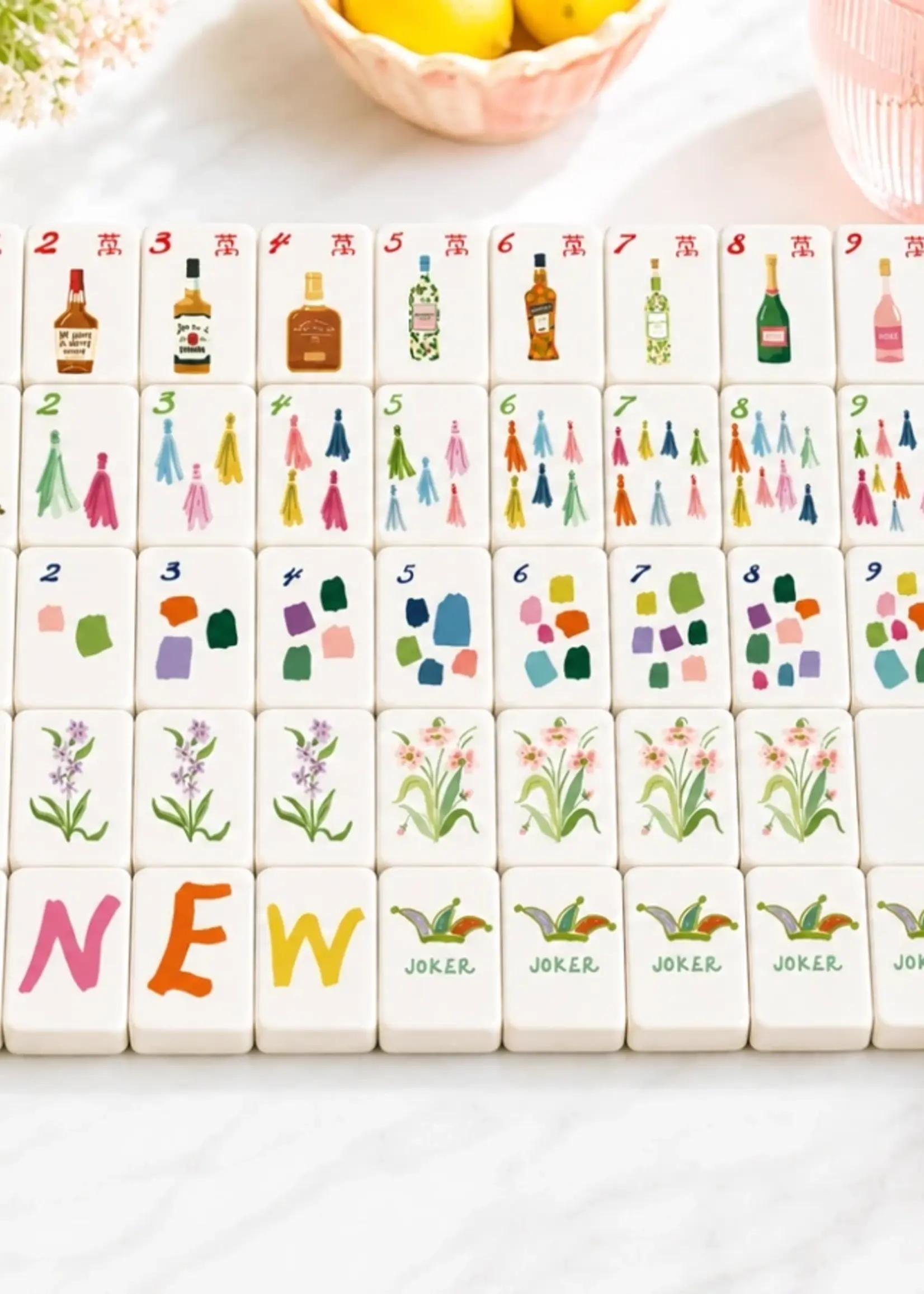 Keva Cocktails Mahjong Kit PREORDER 11/26