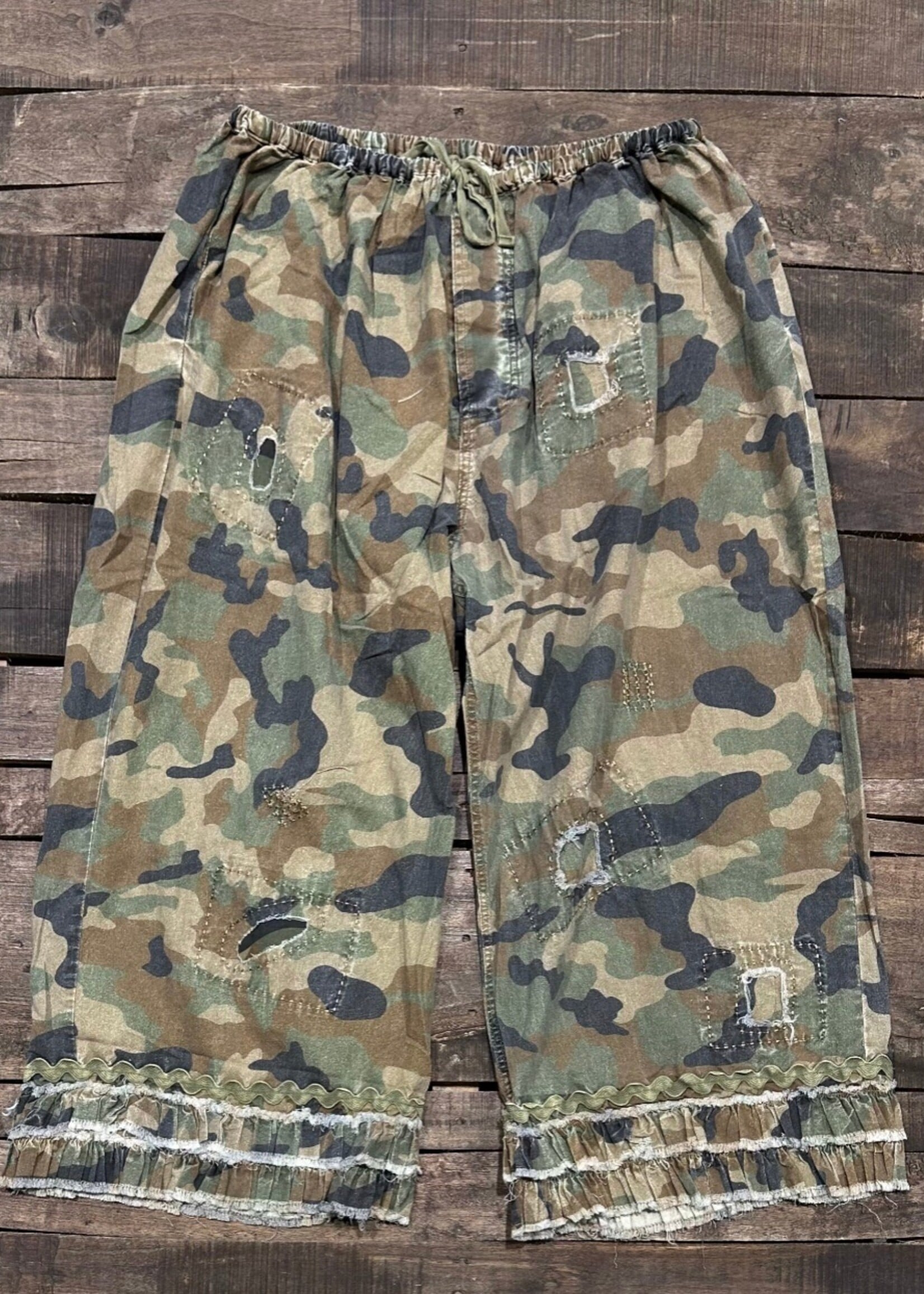 Jaded Gypsy Clothing Garden Romance Bloomers Hidden Trails Camo One Size
