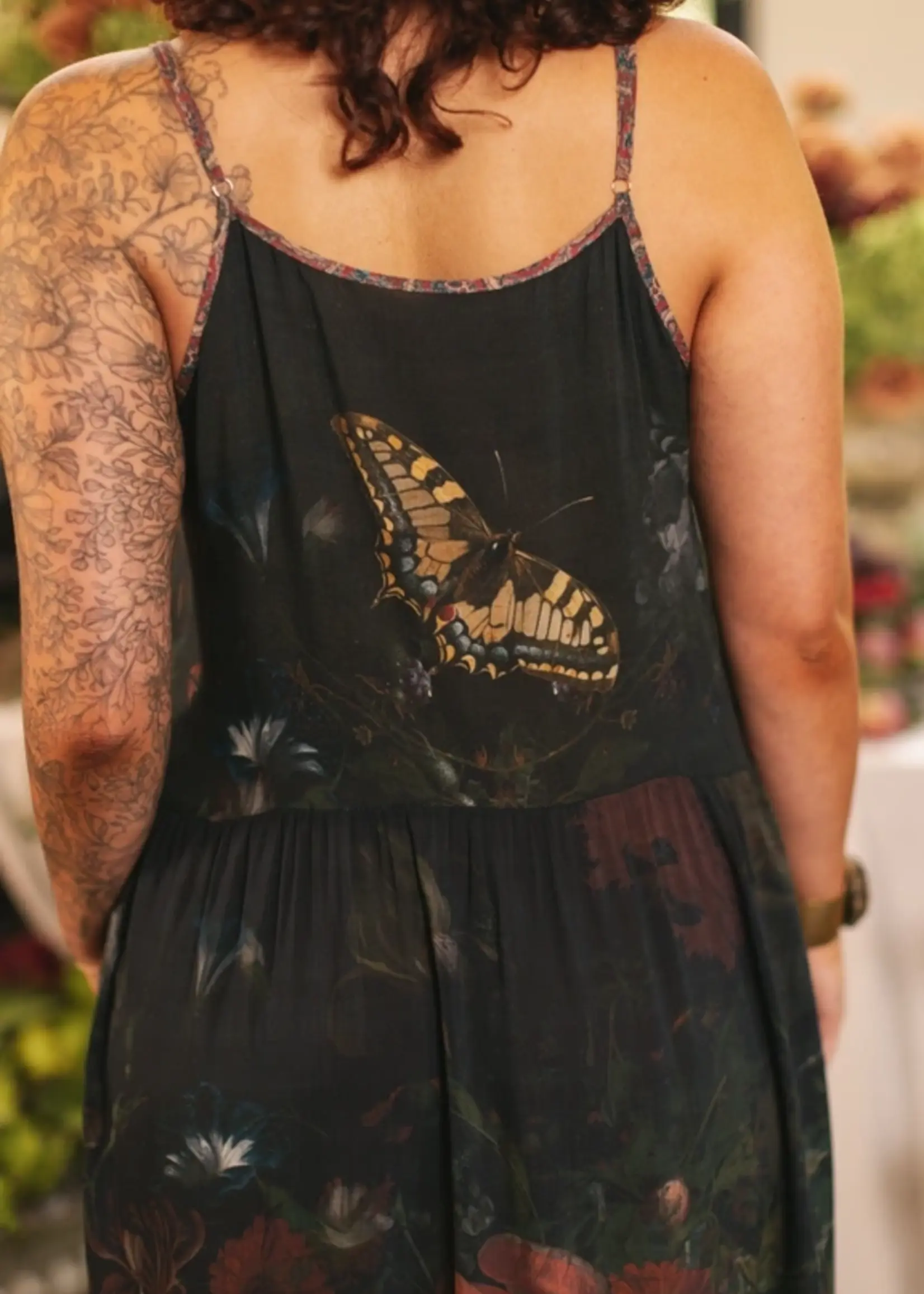 Market of Stars Flight of Fancy Boheme Long Maxi Slip Dress