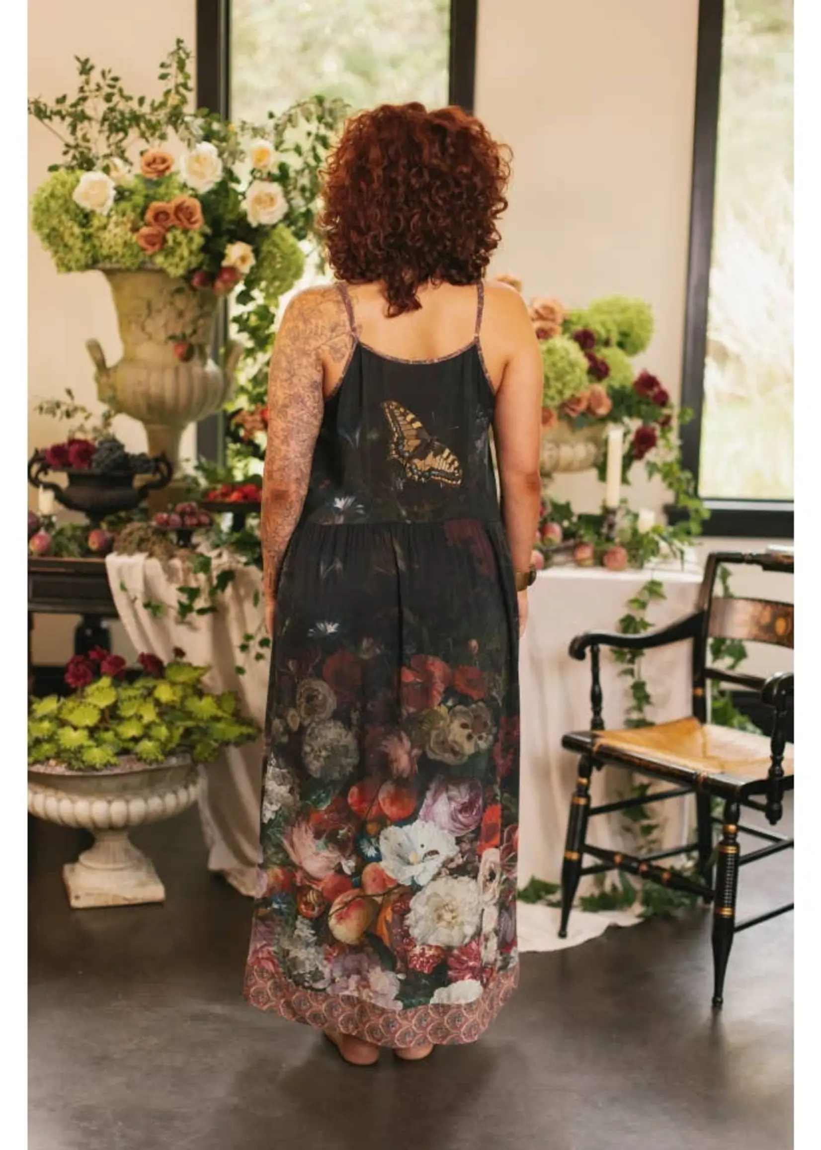 Market of Stars Flight of Fancy Boheme Long Maxi Slip Dress