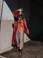 Lady the Brand Lana Kimono Red/Copper