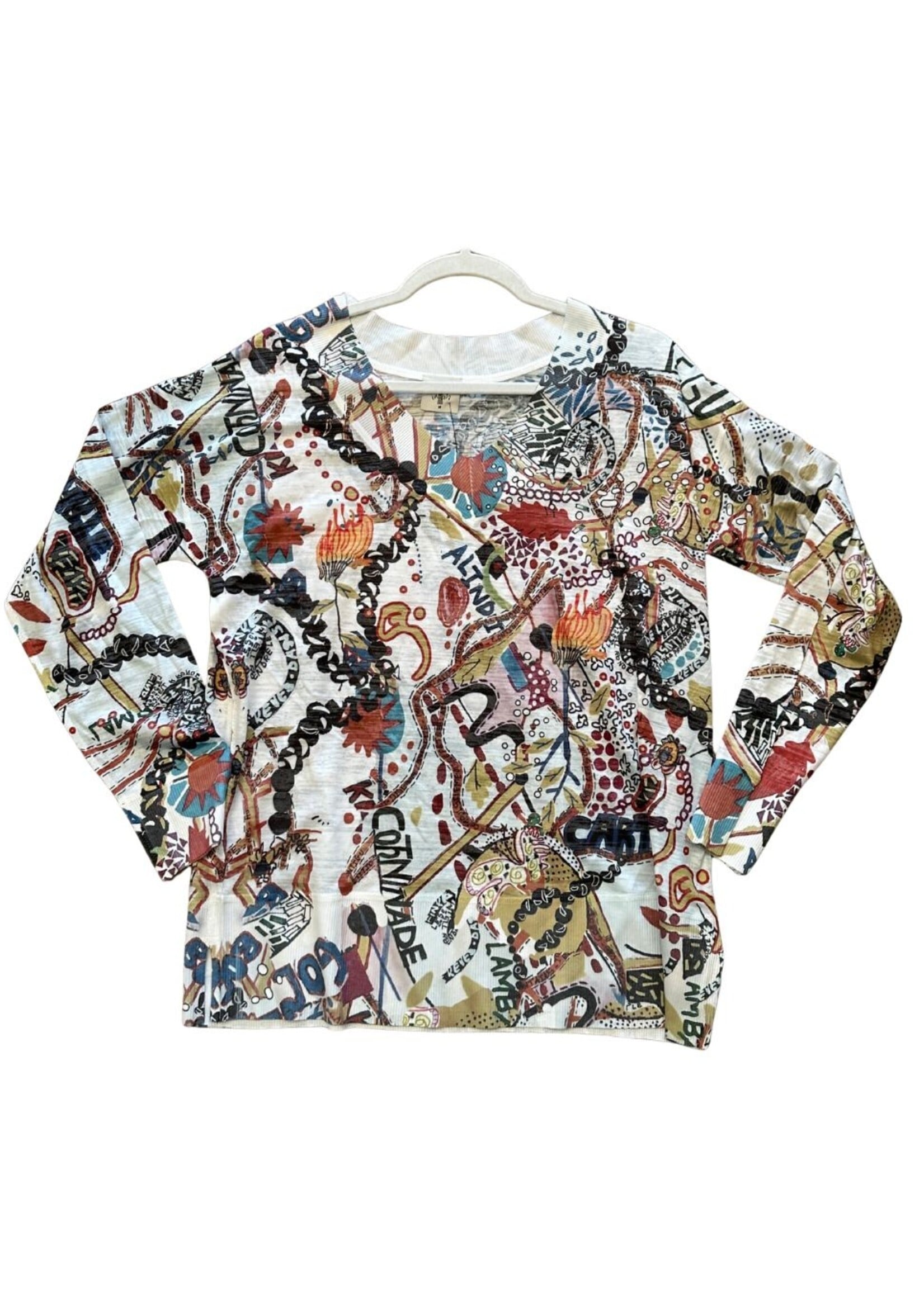 Inoah Aiden V-Neck Top