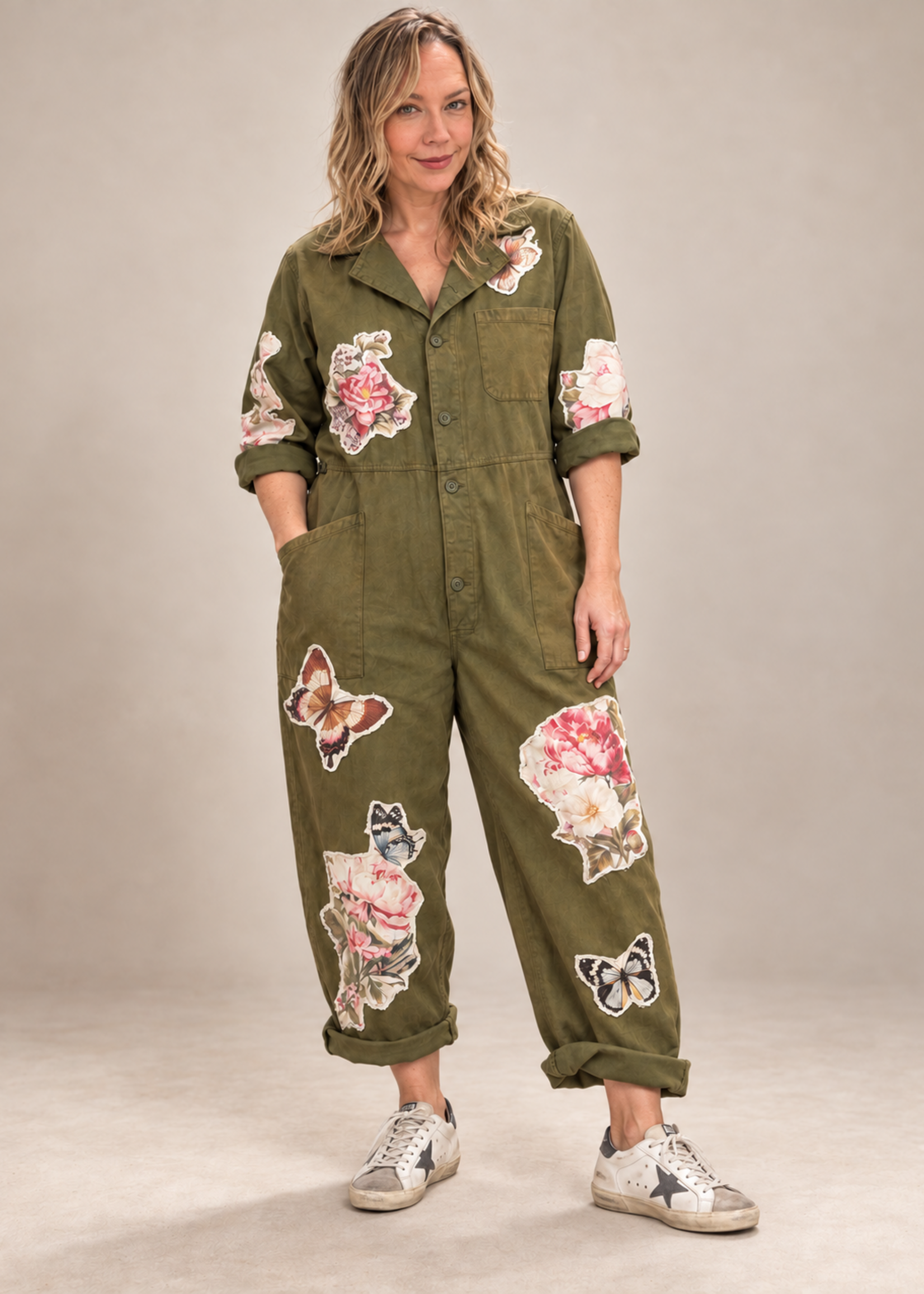 Jaded Gypsy Clothing Garden Drift Coveralls PREORDER 11/26
