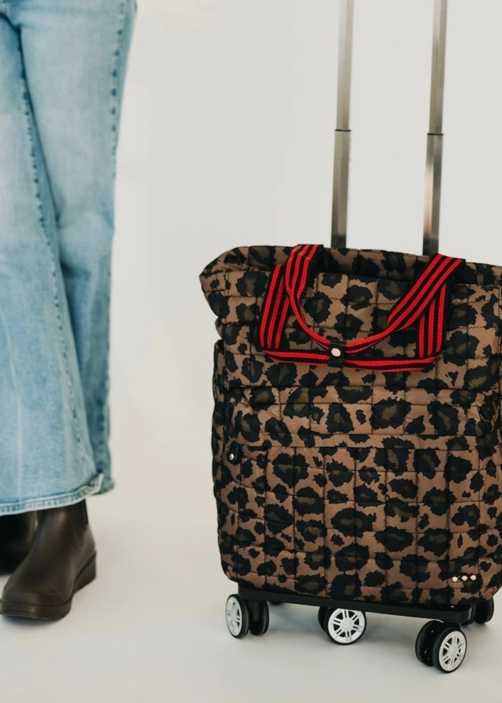 Pretty Simple Tenley Quilted Tote Roller Bag