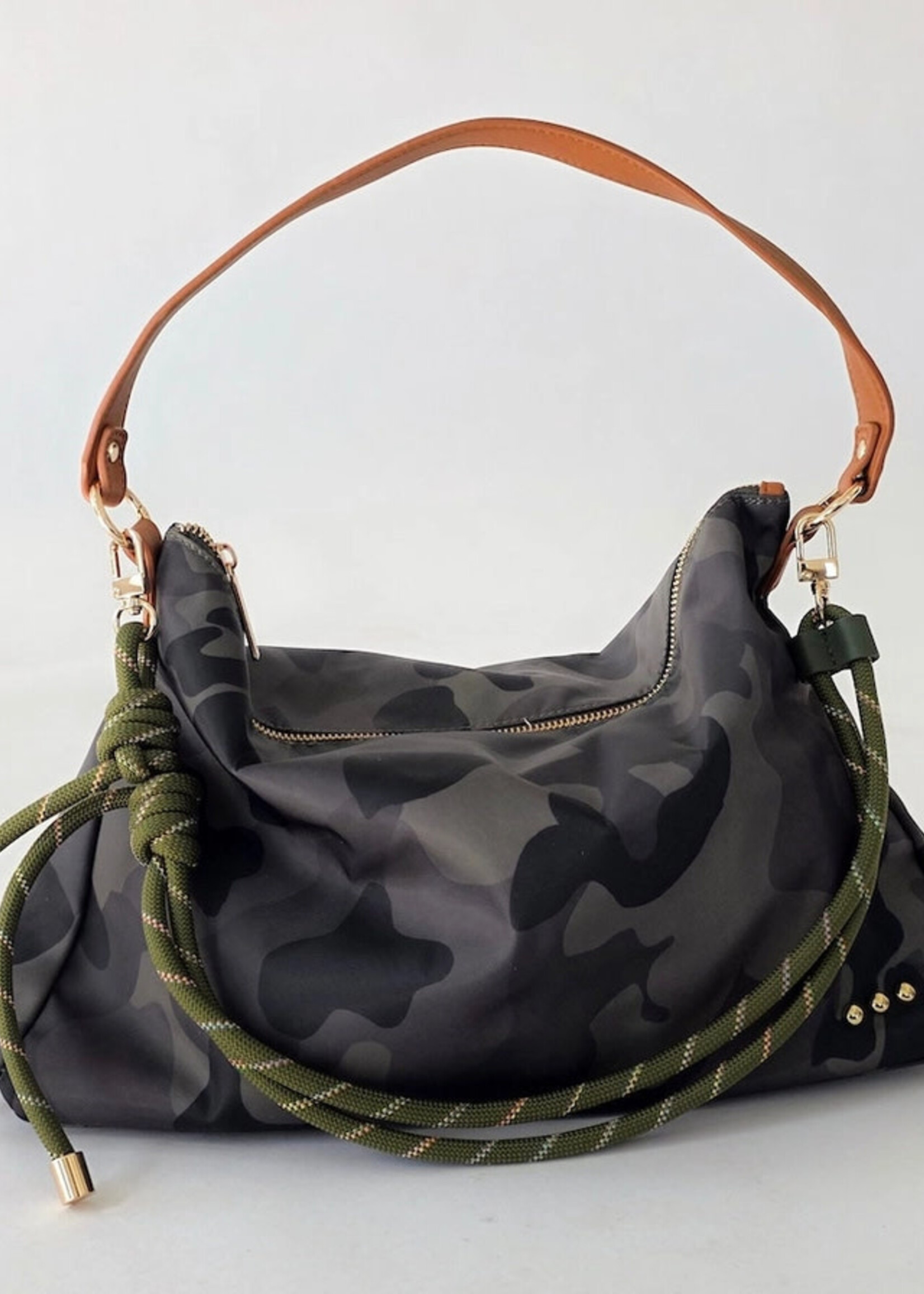 Pretty Simple Nikki Nylon Slouchy Shoulder Bag
