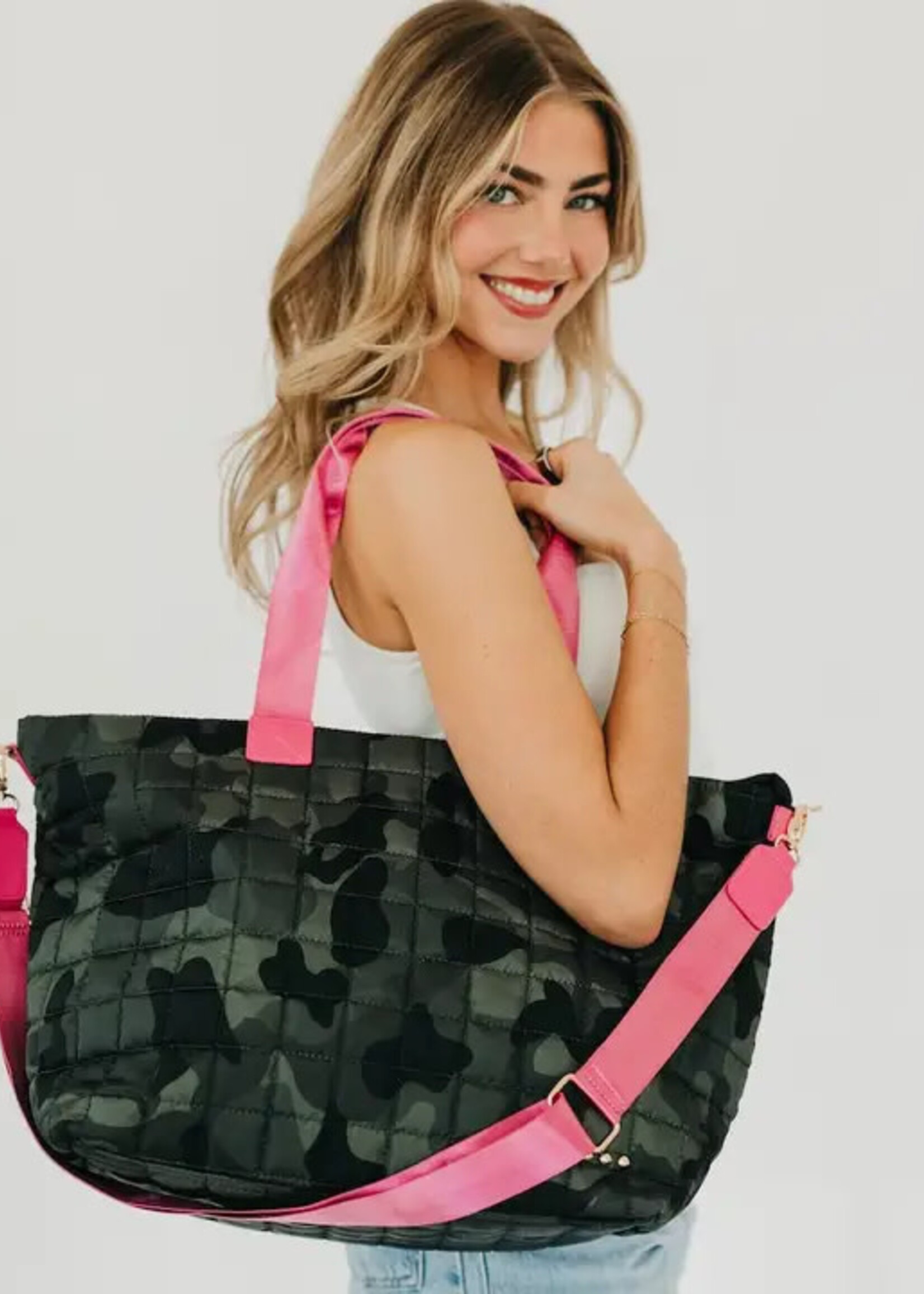 Pretty Simple Day Dreamer Quilted Tote Bag