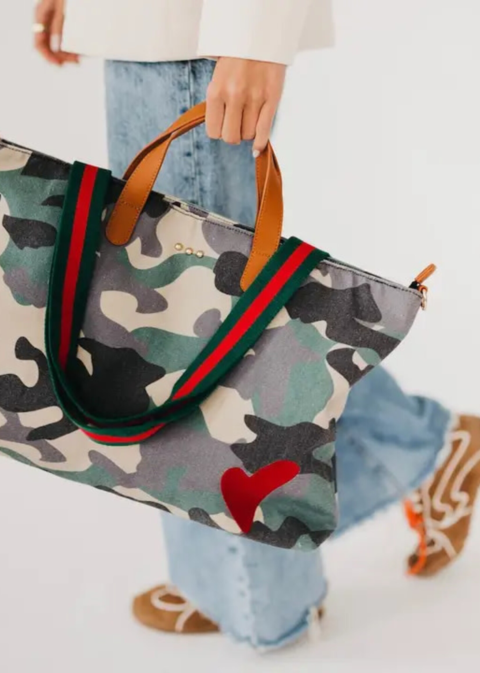 Pretty Simple Chelsie Canvas Printed Tote