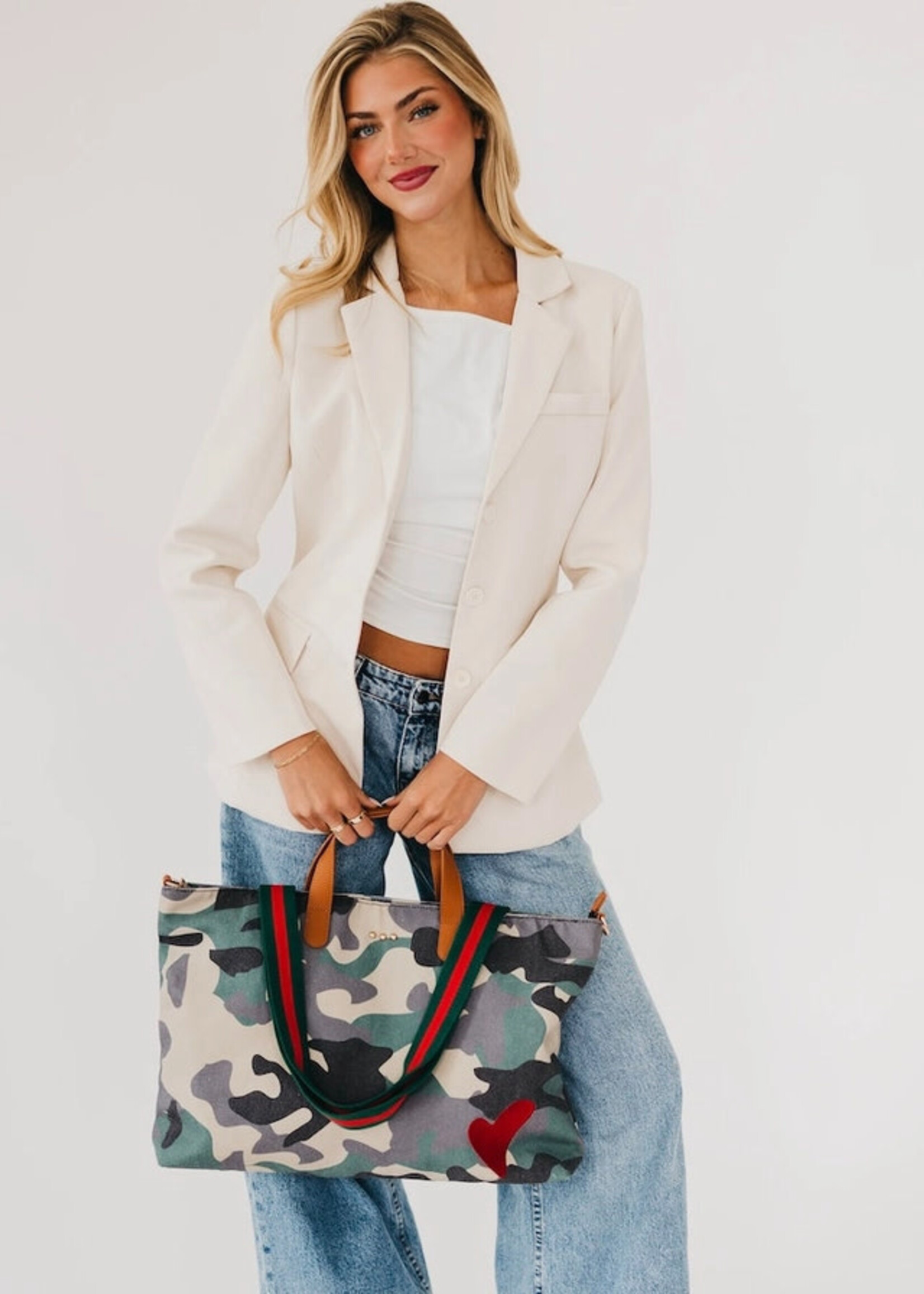 Pretty Simple Chelsie Canvas Printed Tote