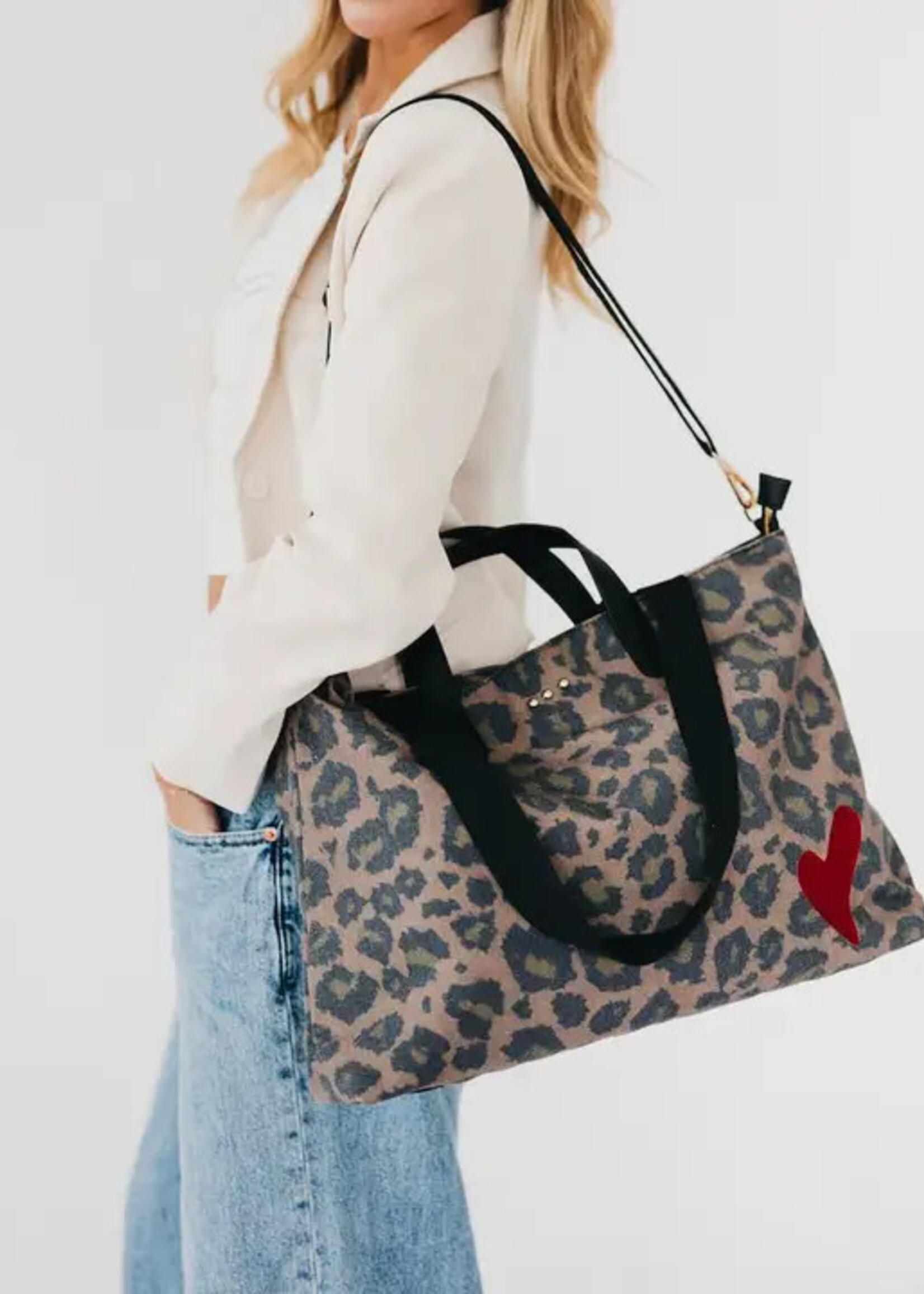 Pretty Simple Chelsie Canvas Printed Tote