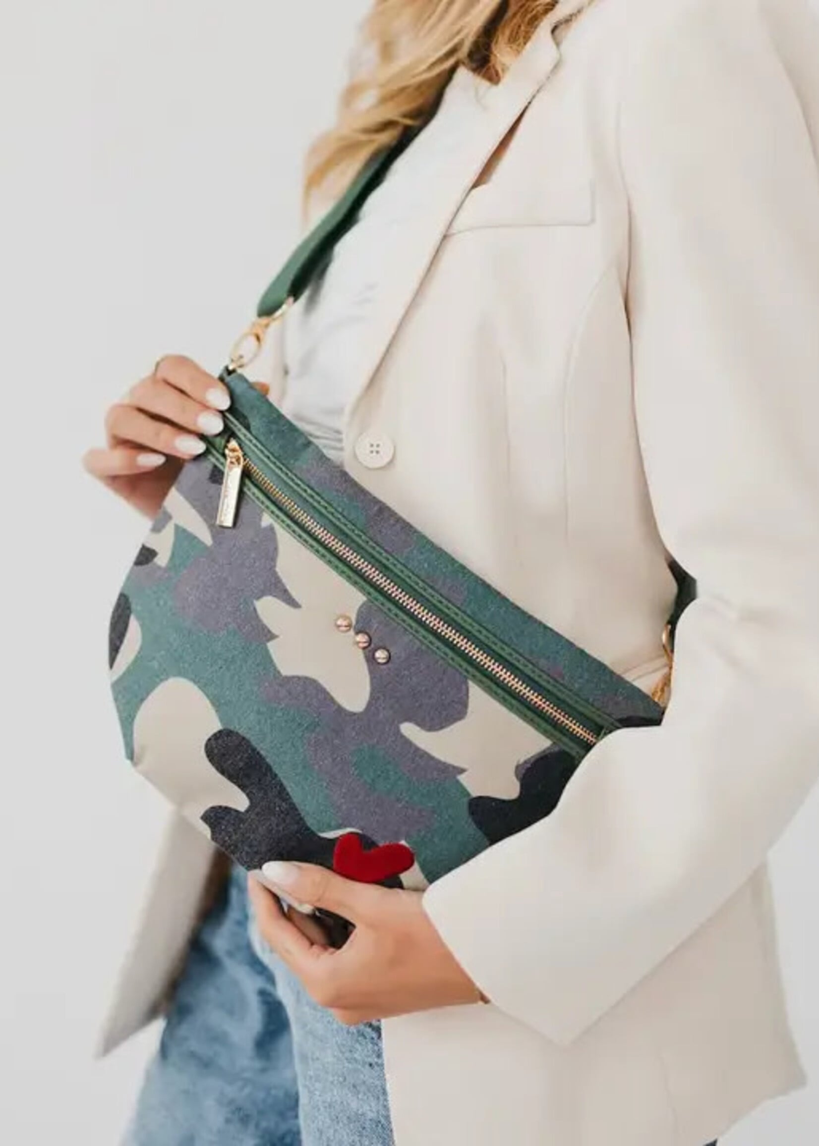 Pretty Simple Colby Canvas Printed Bum Bag