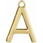 Mckay Diamonds 14K Gold Initial Pendant