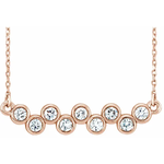 Mckay Diamonds Diamond Necklace with 1/2ctw Natural Round Diamonds