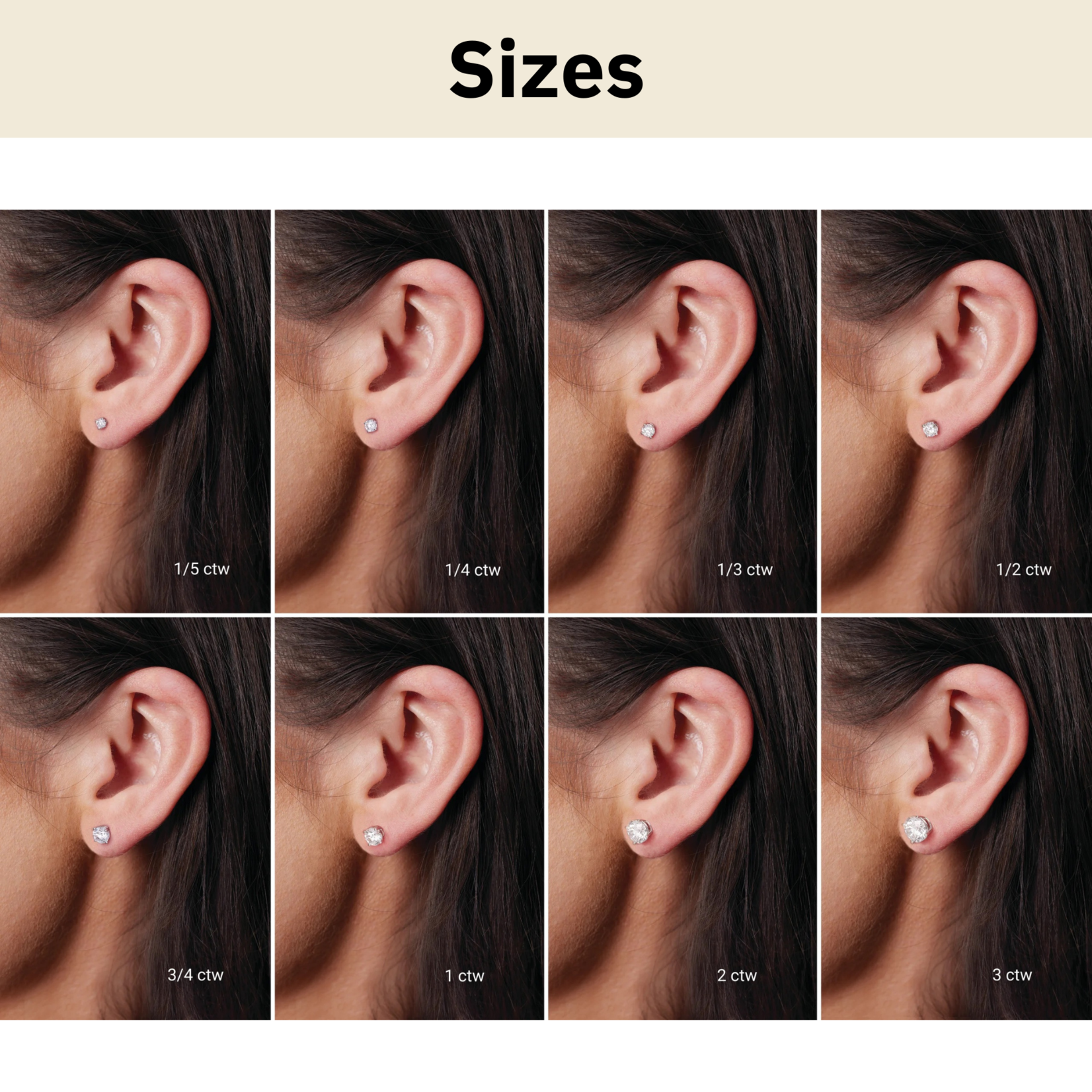 Mckay Diamonds Round Four-Prong Diamond Stud Earrings