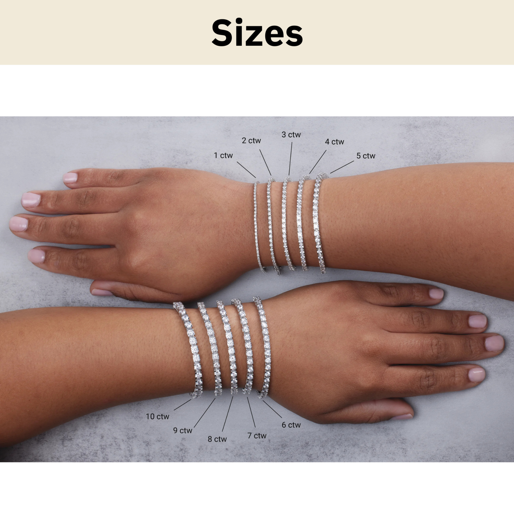 Diamond Tennis Bracelet 1-6ctw