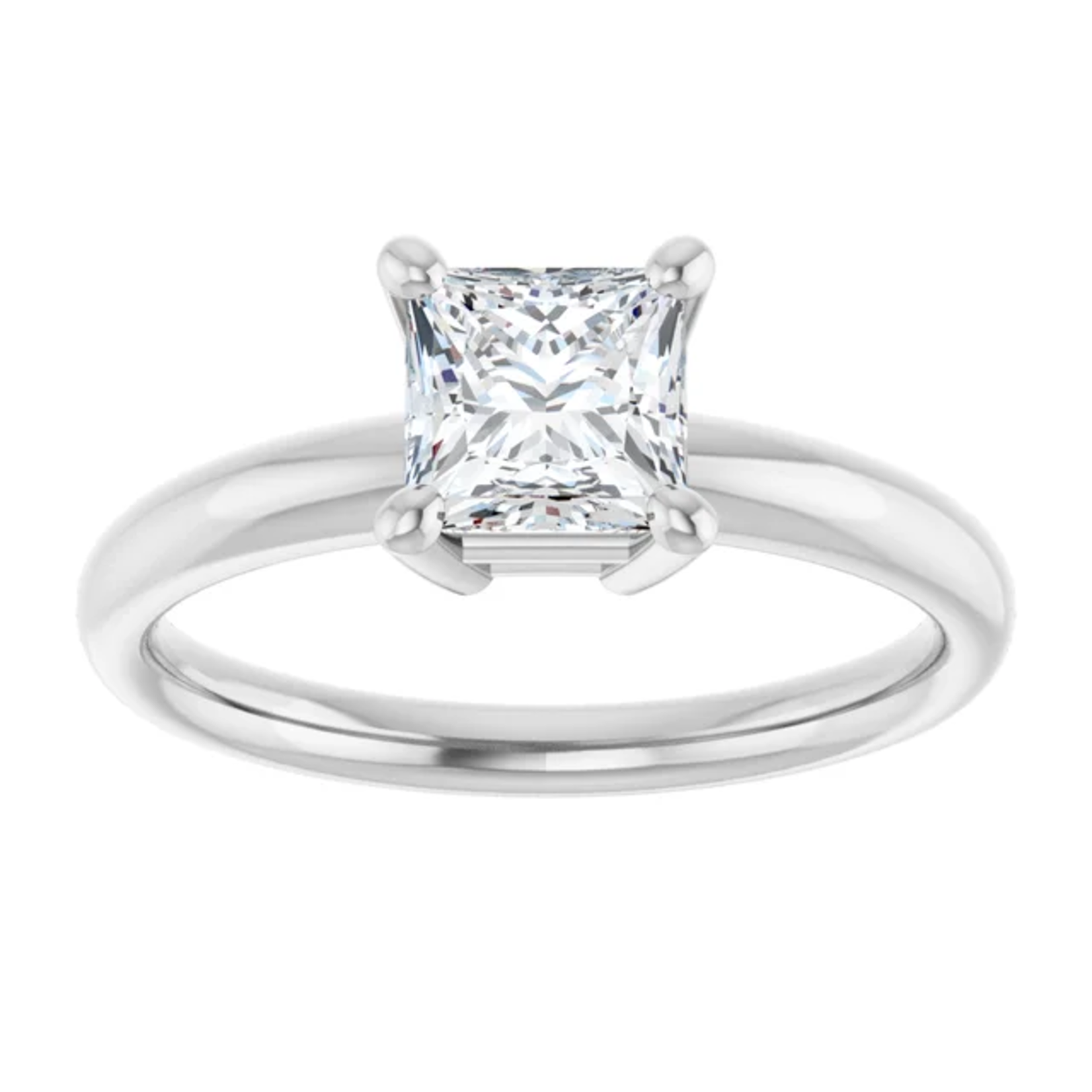 Ever & Ever Princess Cut Solitaire