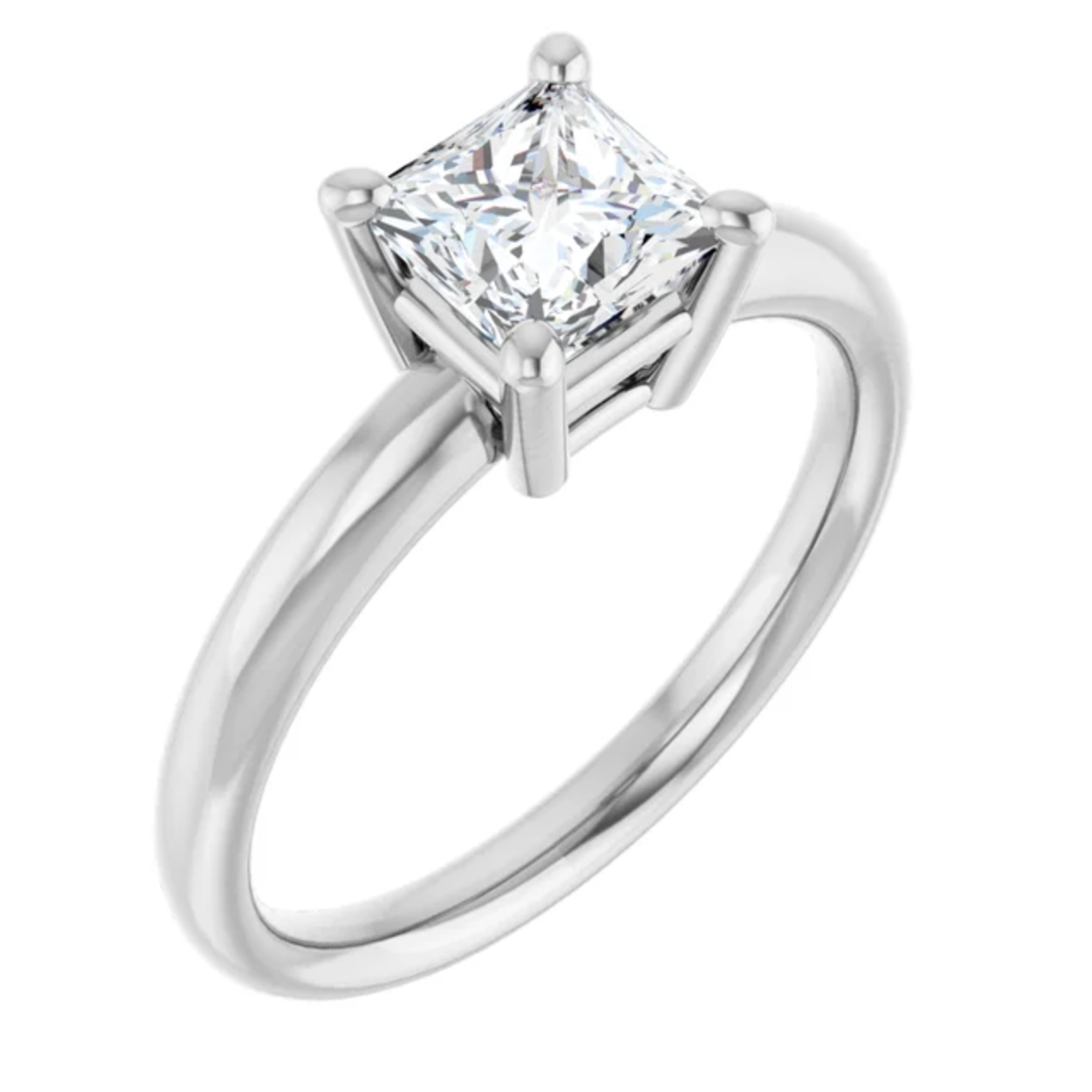 Ever & Ever Princess Cut Solitaire