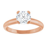 Ever & Ever Round  Solitaire Open Gallery