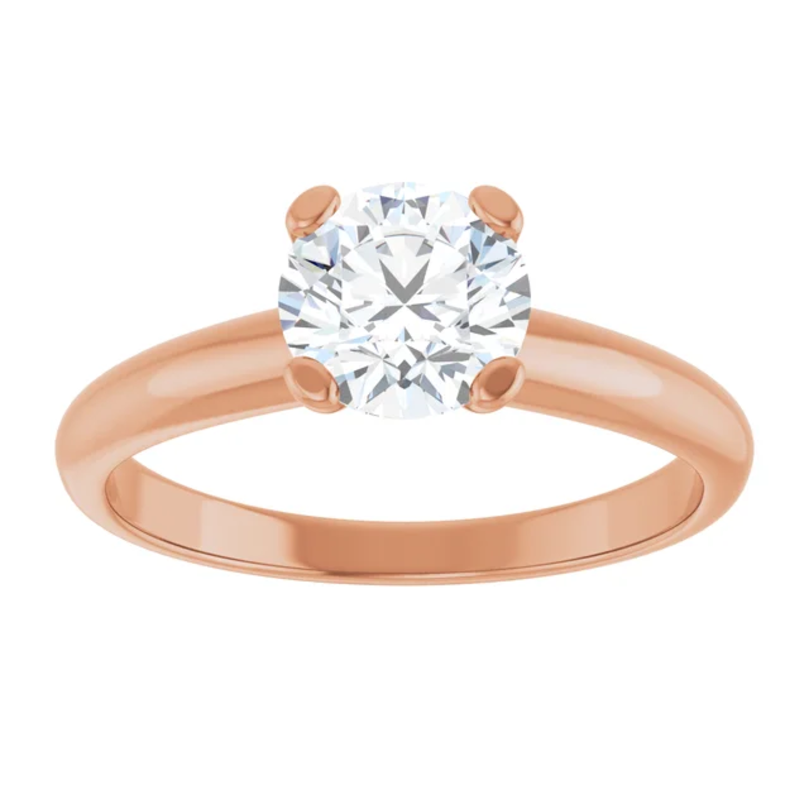 Ever & Ever Round  Solitaire Open Gallery