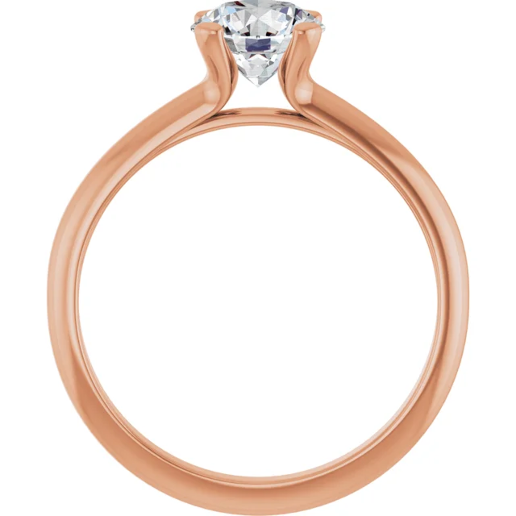 Ever & Ever Round  Solitaire Open Gallery