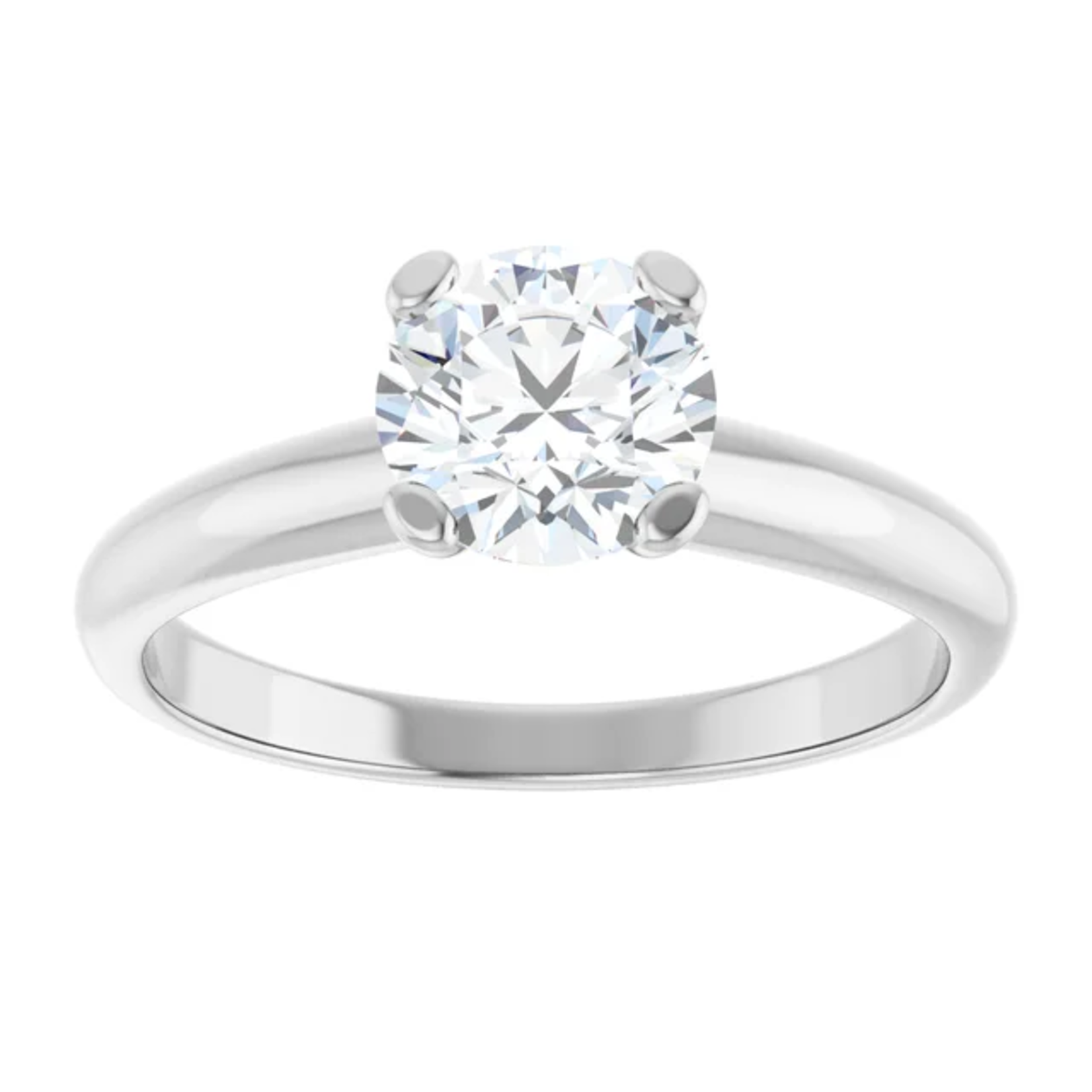 Ever & Ever Round  Solitaire Open Gallery