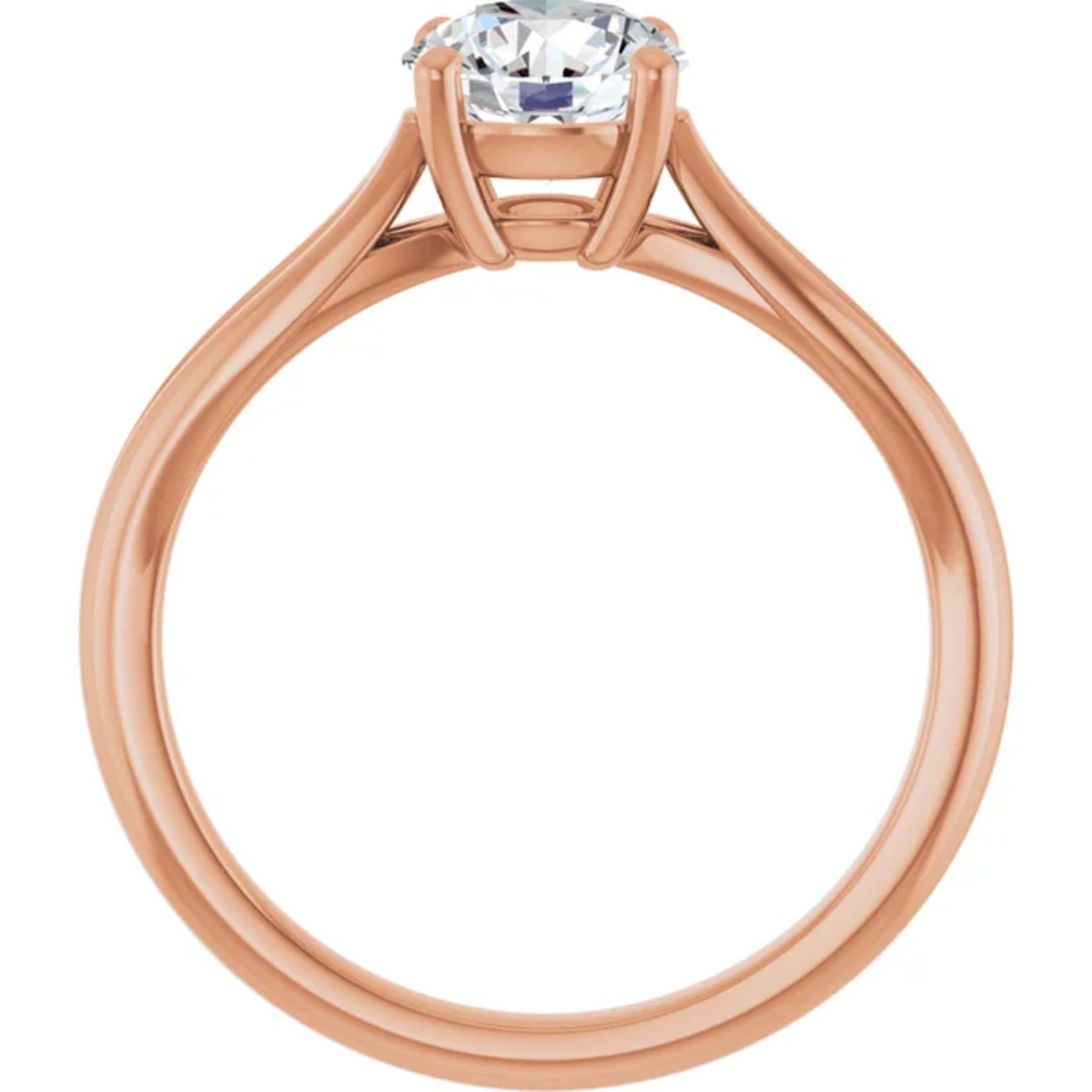 Ever & Ever Round Fancy Solitaire Ring